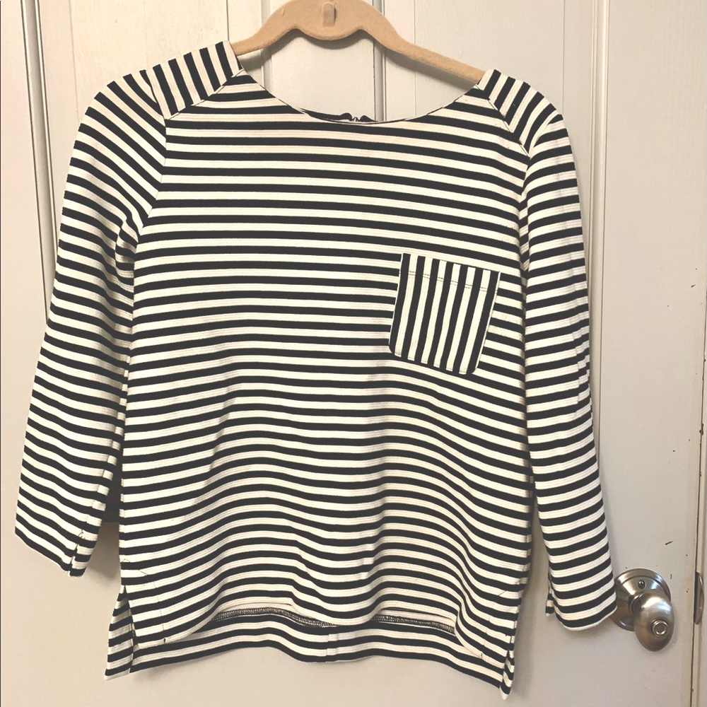 Madewell • Navy Striped Top